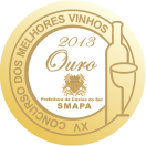 2013-Melhores Vinhos de Caxias do Sul - Medalha de OURO