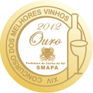 2012-Melhores Vinhos de Caxias do Sul - Medalha de OURO