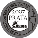 2007-Melhores Vinhos de Caxias do Sul - Medalha de PRATA