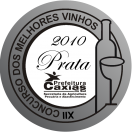 2010-Melhores Vinhos de Caxias do Sul - Medalha de PRATA